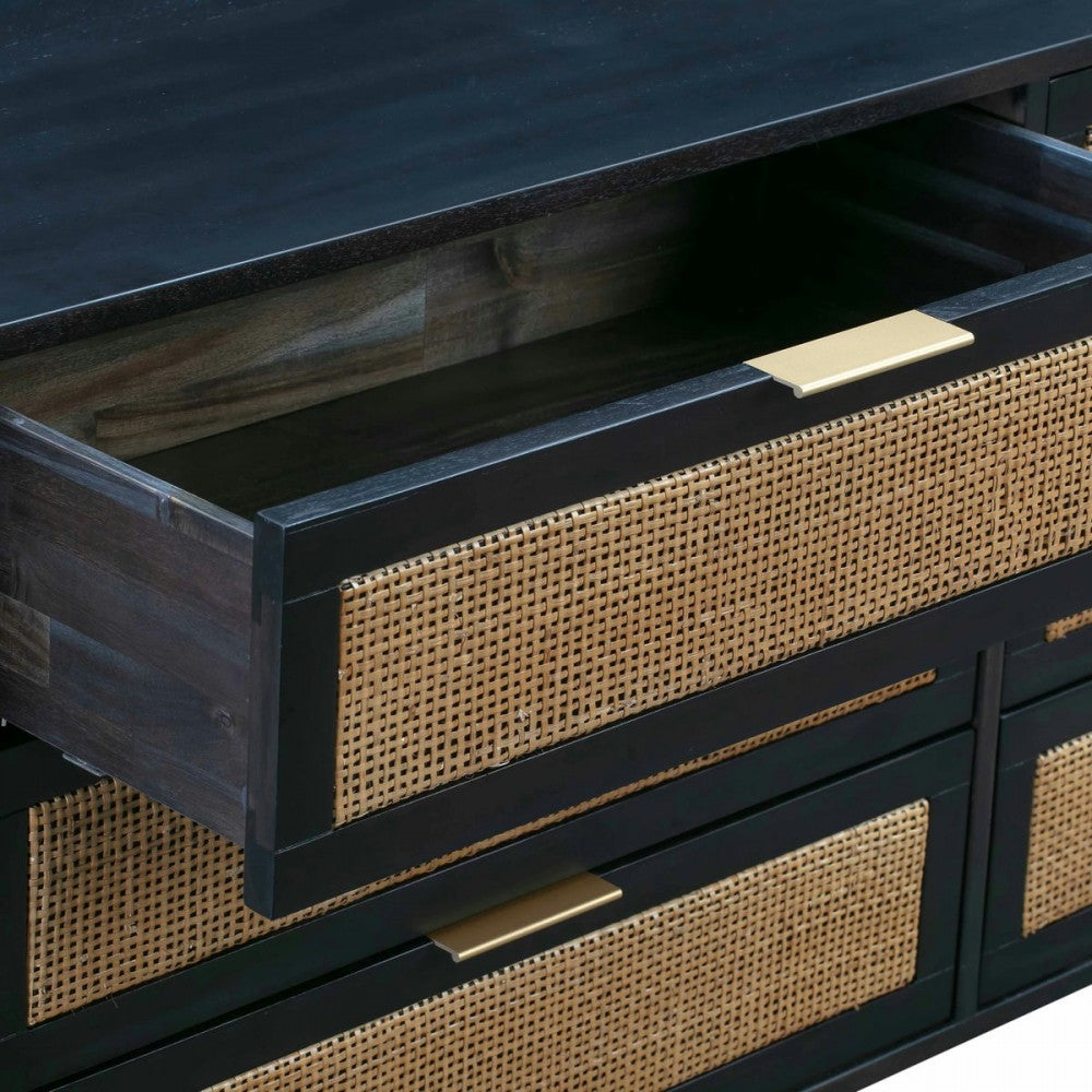 TOV Furniture Sierra Noir 6 Drawer Dresser