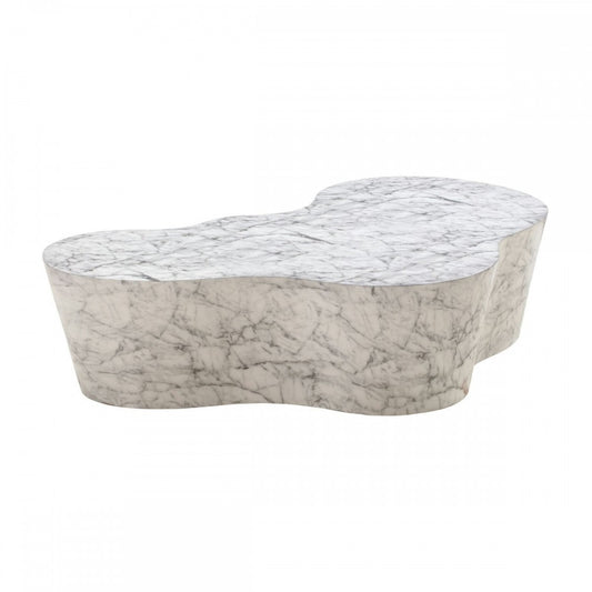 TOV Furniture Slab Marble Coffee Table