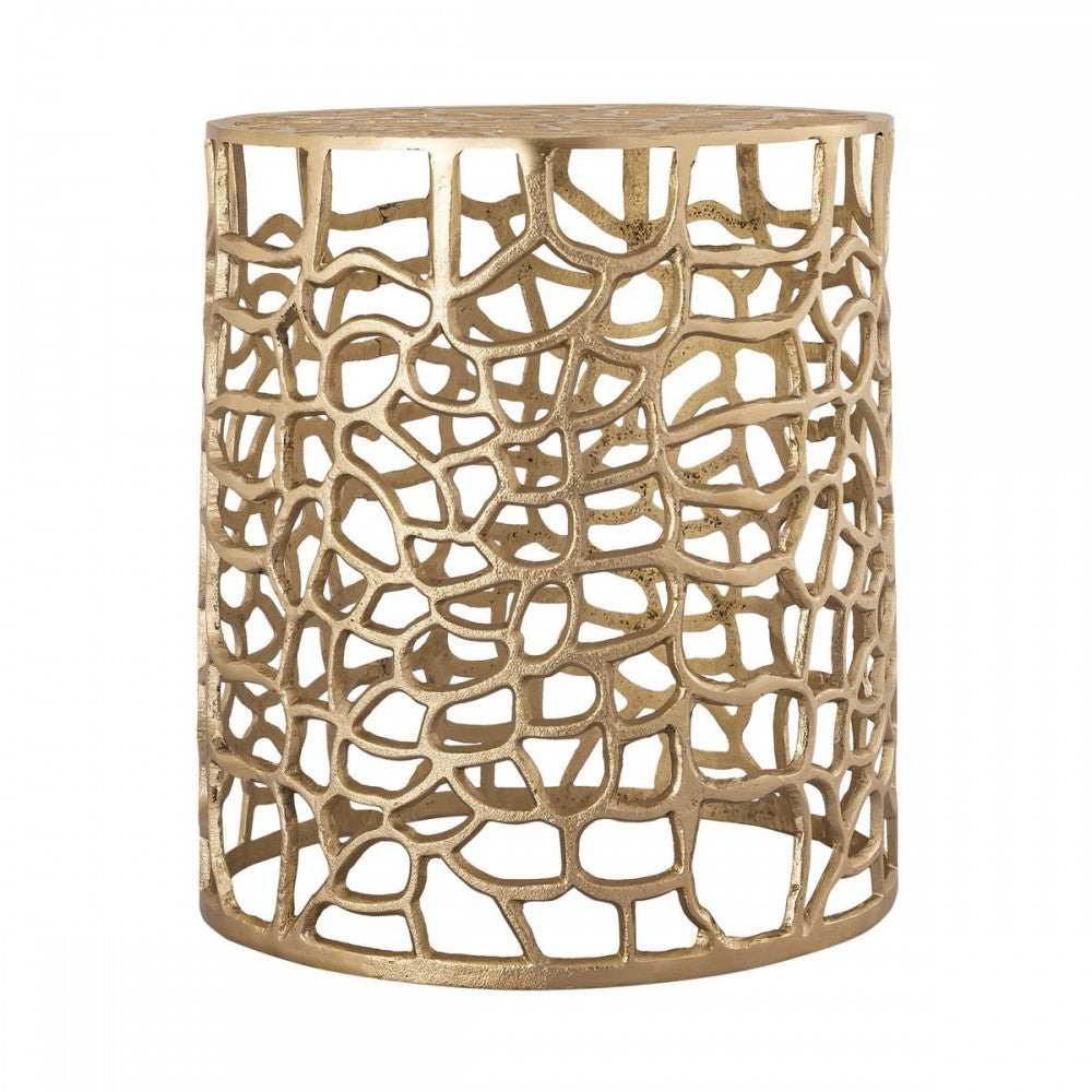 TOV Furniture Sophia Gold Side Table