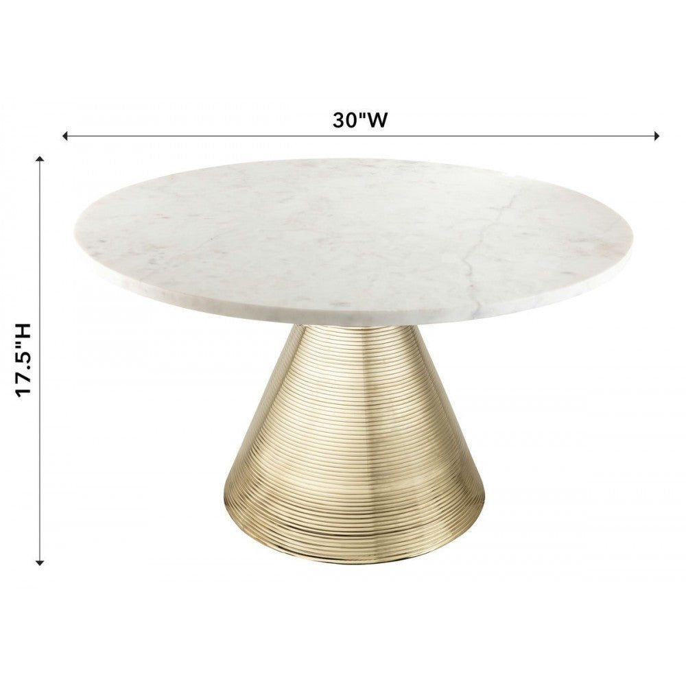 TOV Furniture Tempo Marble Coffee Table