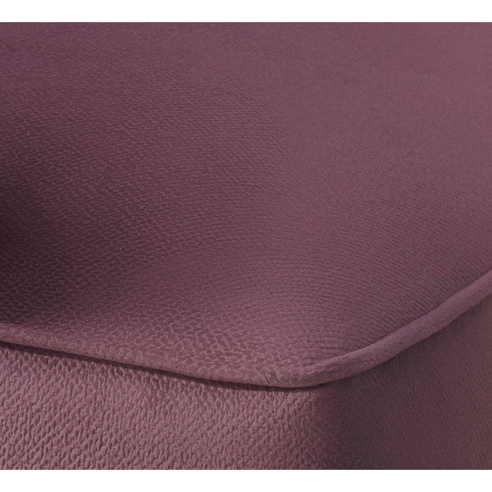 TOV Furniture Tiffany Pink Slub Velvet Chair