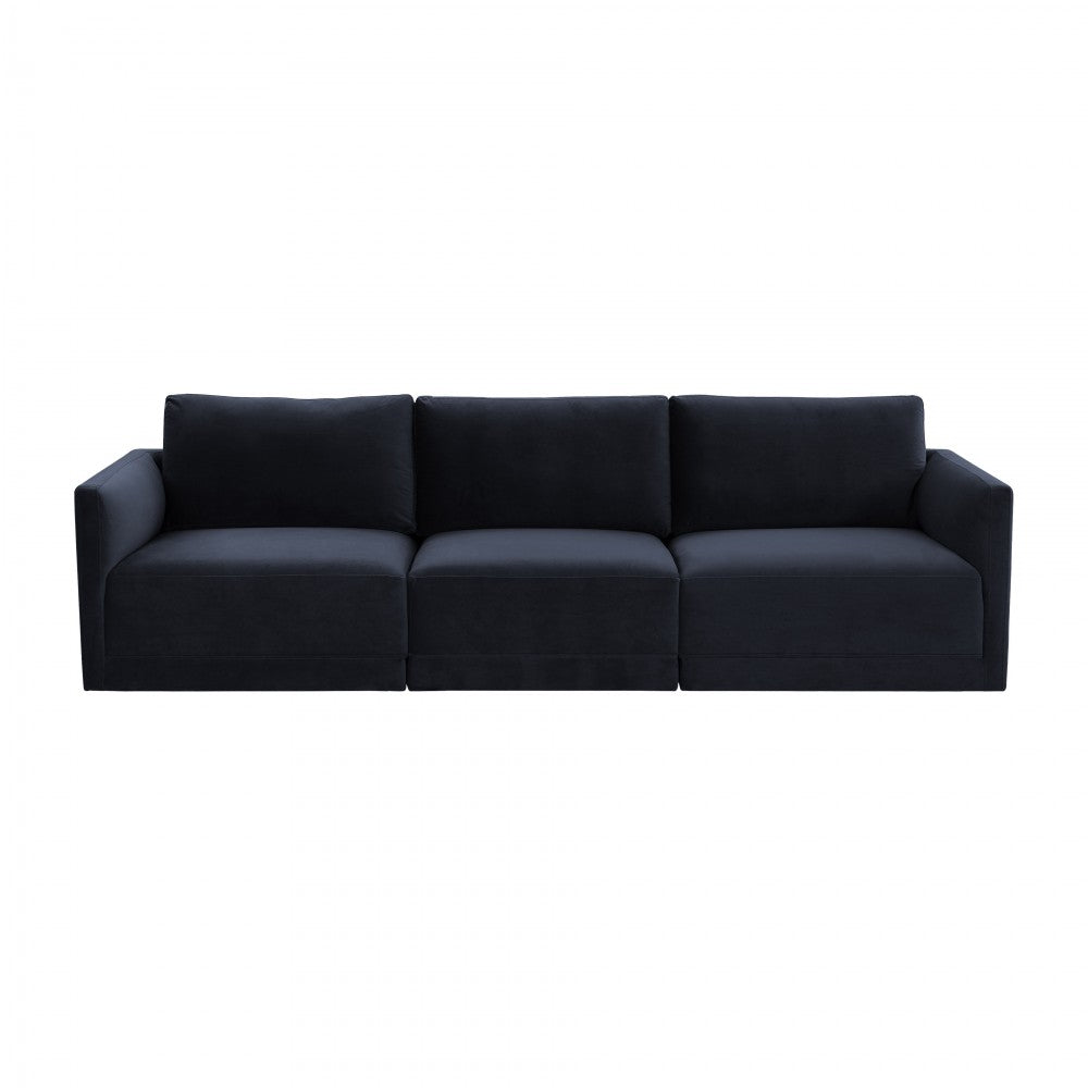 TOV Furniture Willow Navy Modular Sofa