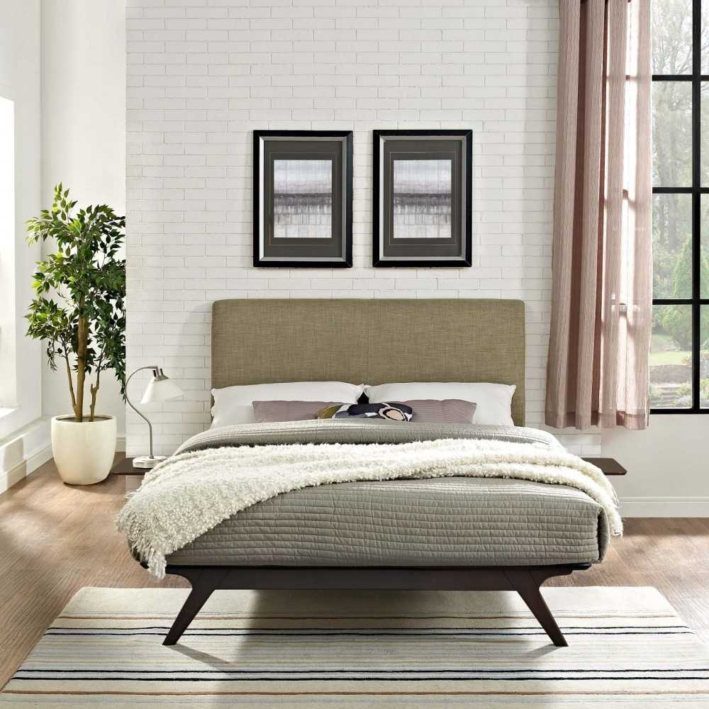 Tracy 3 Piece Queen Bedroom Set, Cappuccino Latte, MOD-5257-CAP-LAT-SET