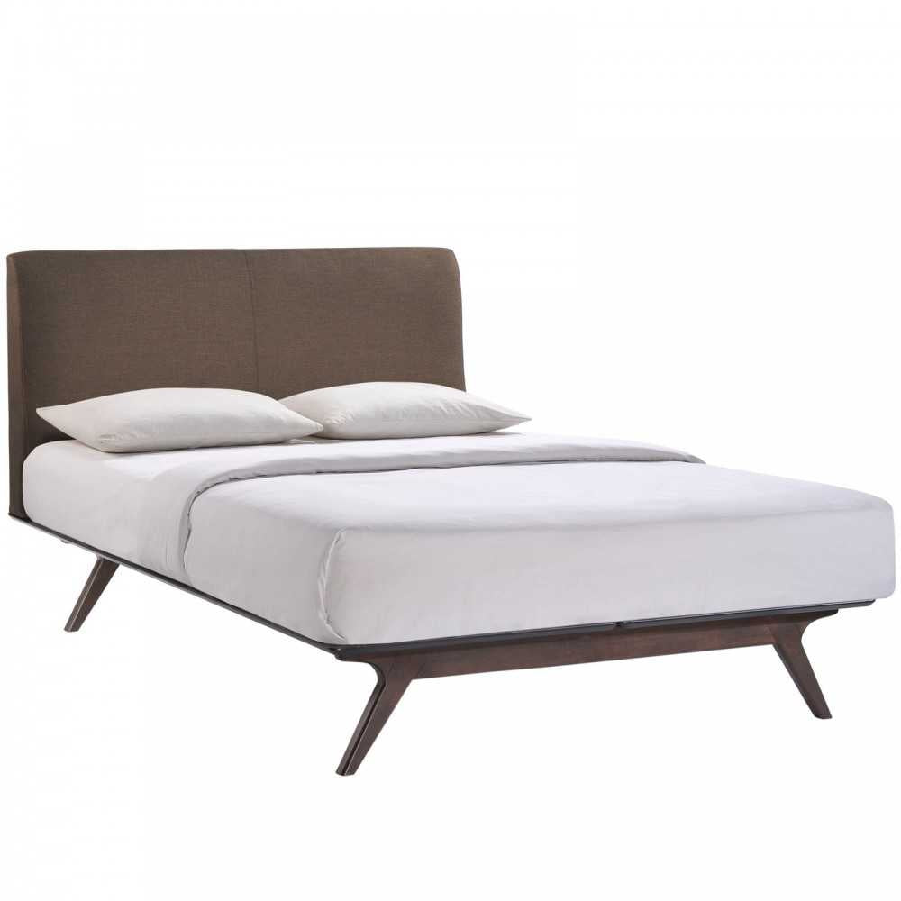 Tracy 3 Piece Queen Bedroom Set, Cappuccino Brown, MOD-5261-CAP-BRN-SET