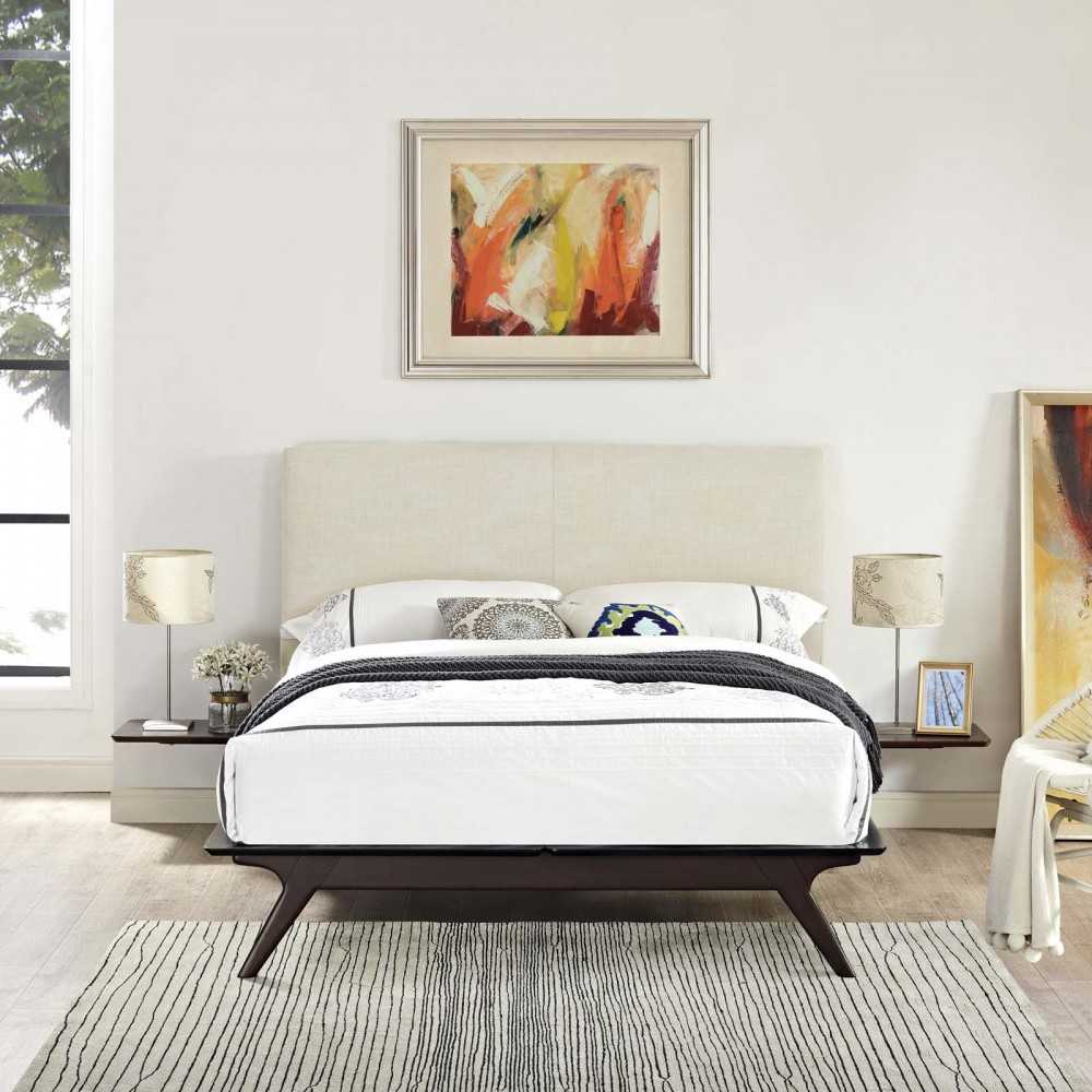 Tracy 3 Piece Queen Bedroom Set, Cappuccino Beige, MOD-5257-CAP-BEI-SET