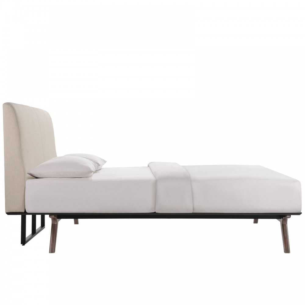 Tracy 4 Piece Queen Bedroom Set, Cappuccino Beige