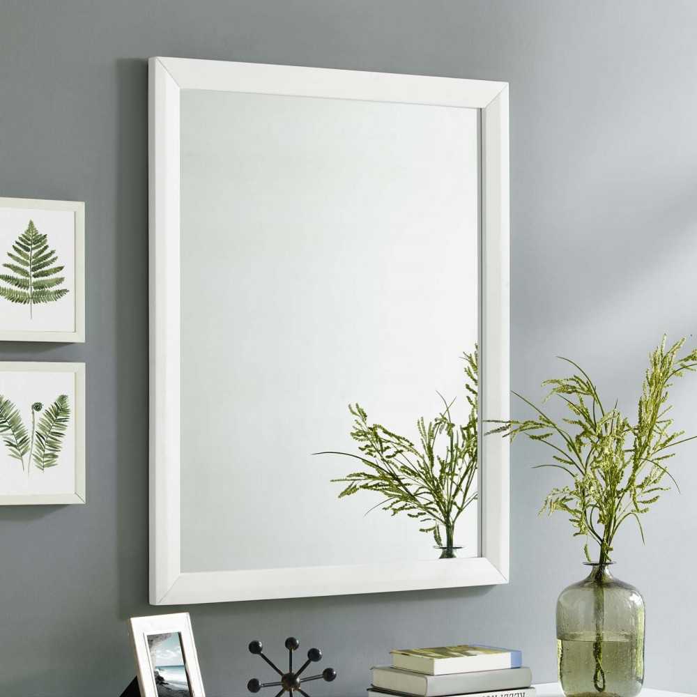 Tracy Mirror, White