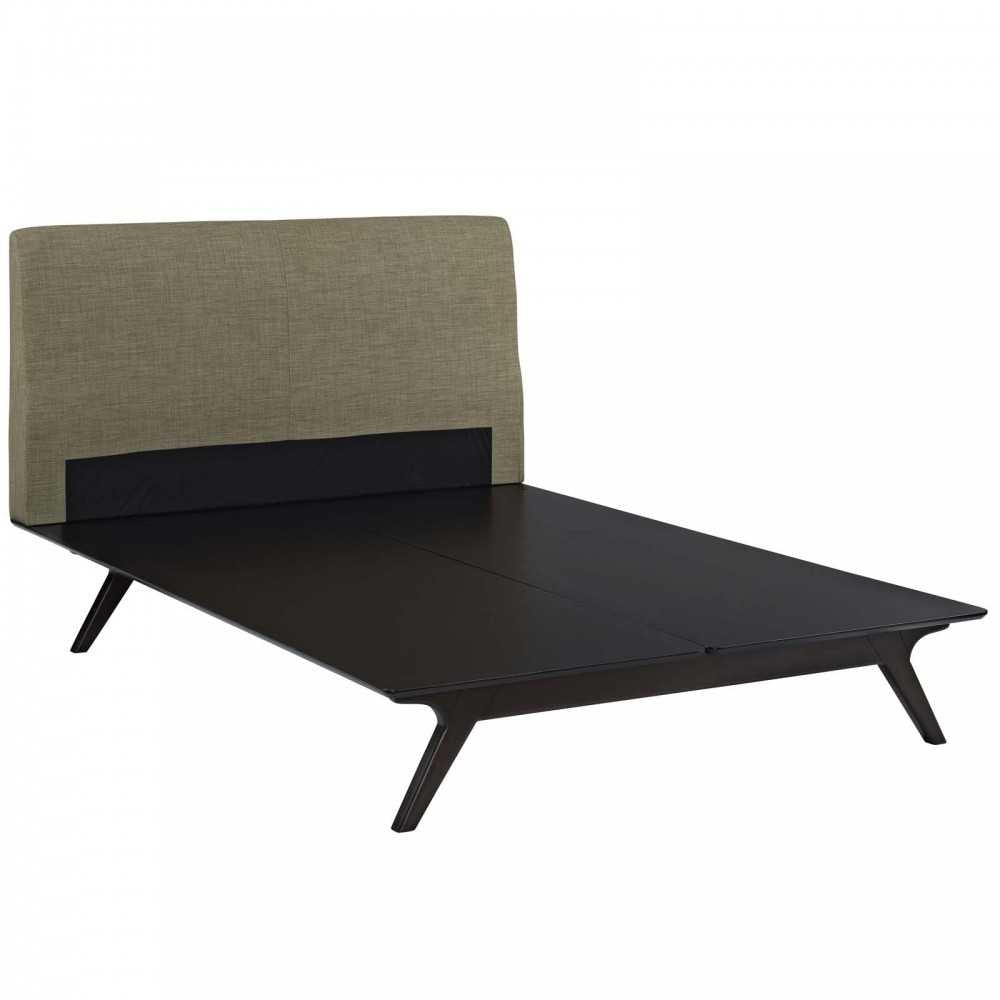 Tracy Queen Bed, Cappuccino Latte