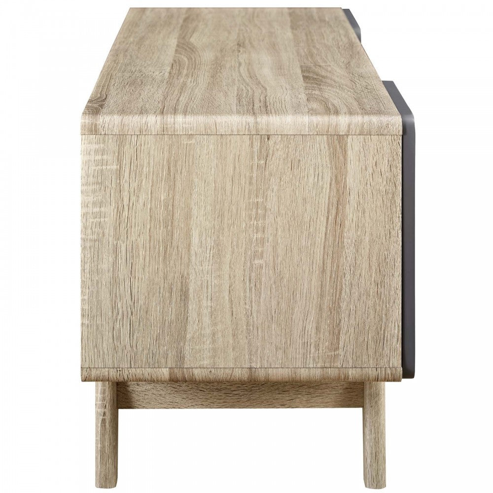 Tread 47" TV Stand, Natural Gray