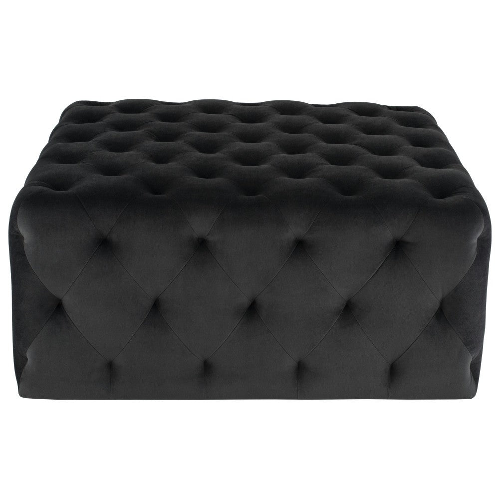 Tufty Shadow Gray Fabric Sofa Ottoman, HGSC456