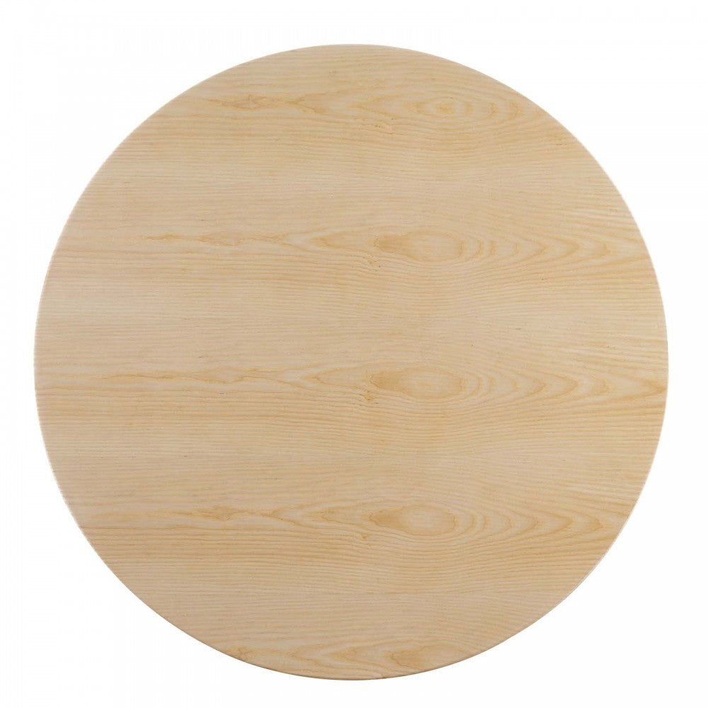 Tupelo 40" Dining Table, Gold Natural