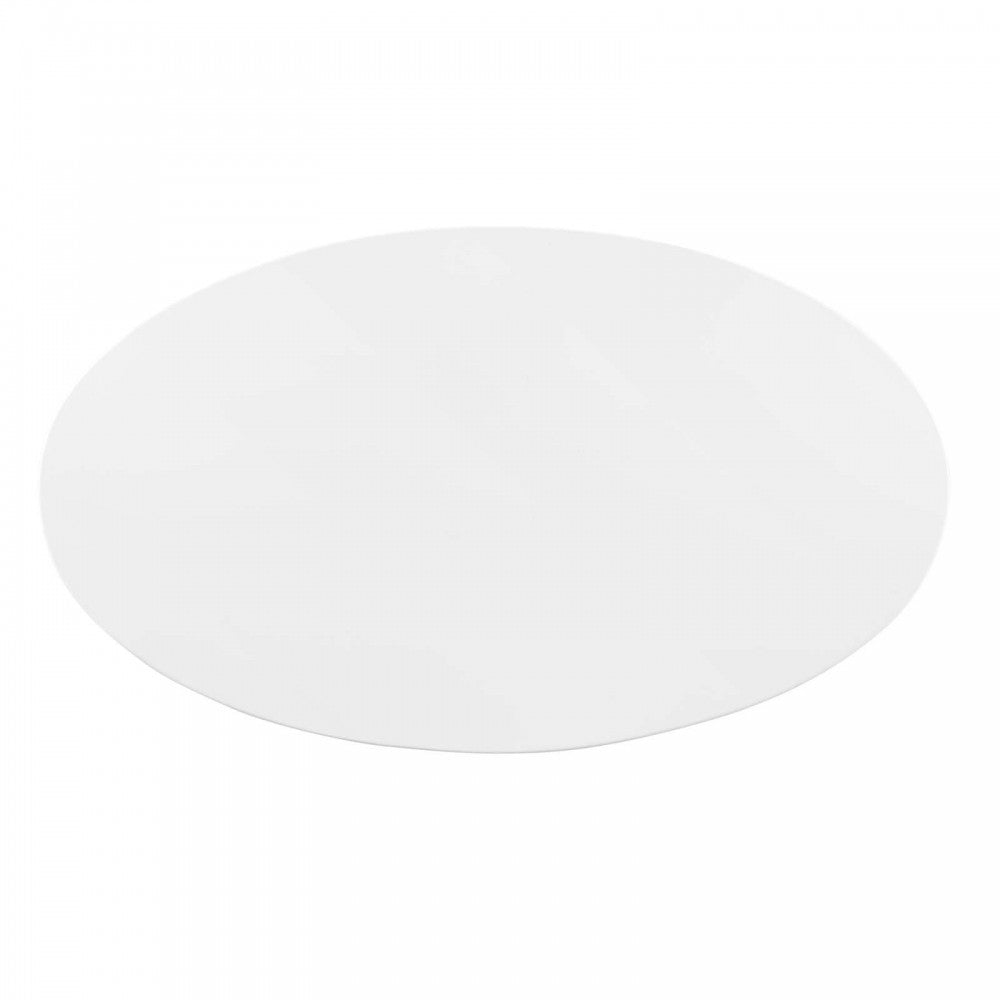 Tupelo 48" Oval Dining Table, Gold White