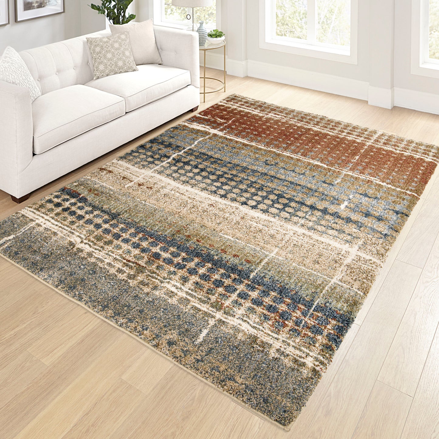 Palmetto Living Delgado Multi 7'10" x 10'10"