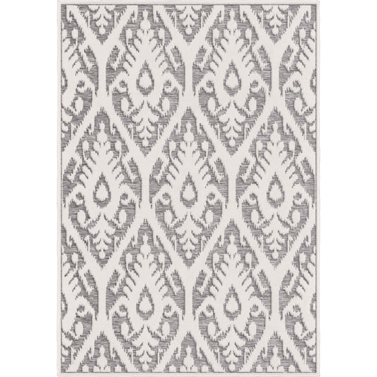Orian Boucle' Salvador Natural Grey 62"X90"