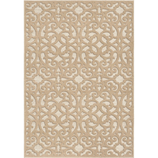 Orian Boucle' Seaborn Driftwood 93"X130"
