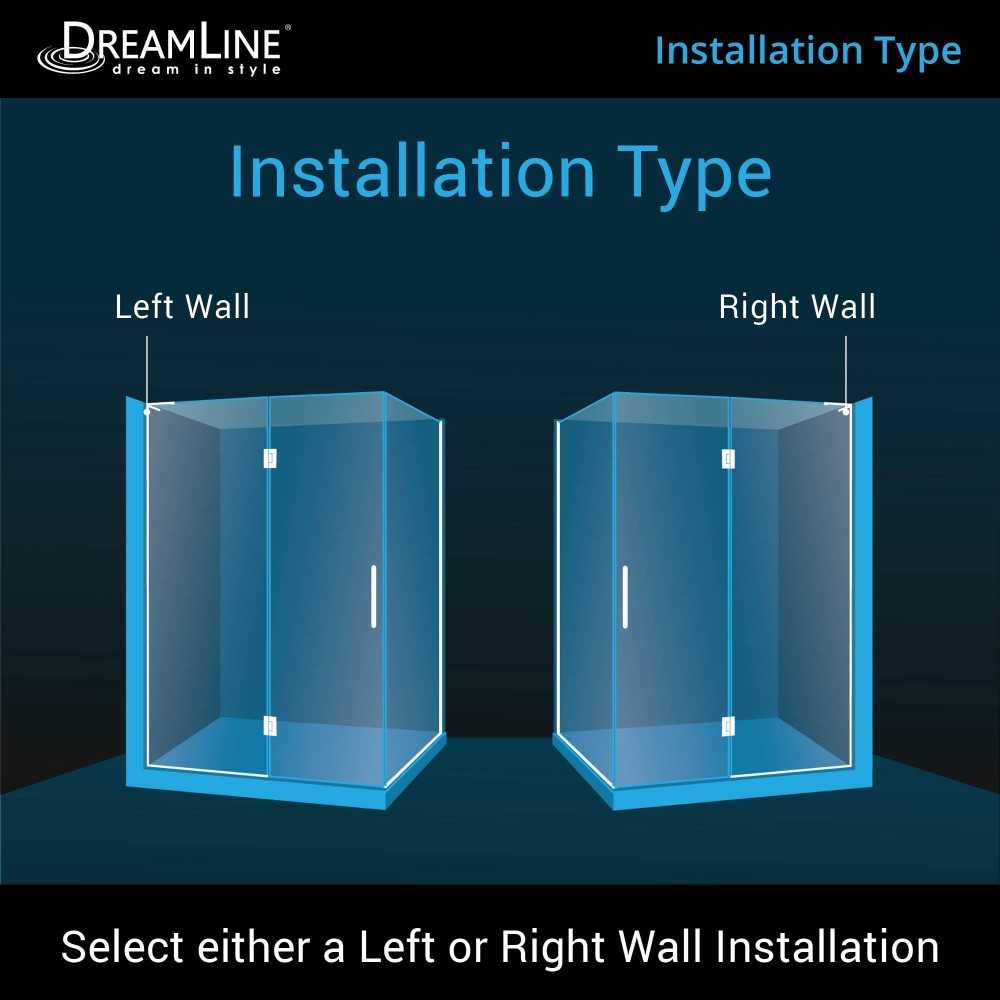 Unidoor-X 48 3/8 in. W x 30 in. D x 72 in. H Frameless Hinged Shower Enclosure in Oil Rubbed Bronze