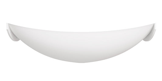 White Matte 71" Solid Surface Resin Suspended Wall Mounted Hammock Bathtub