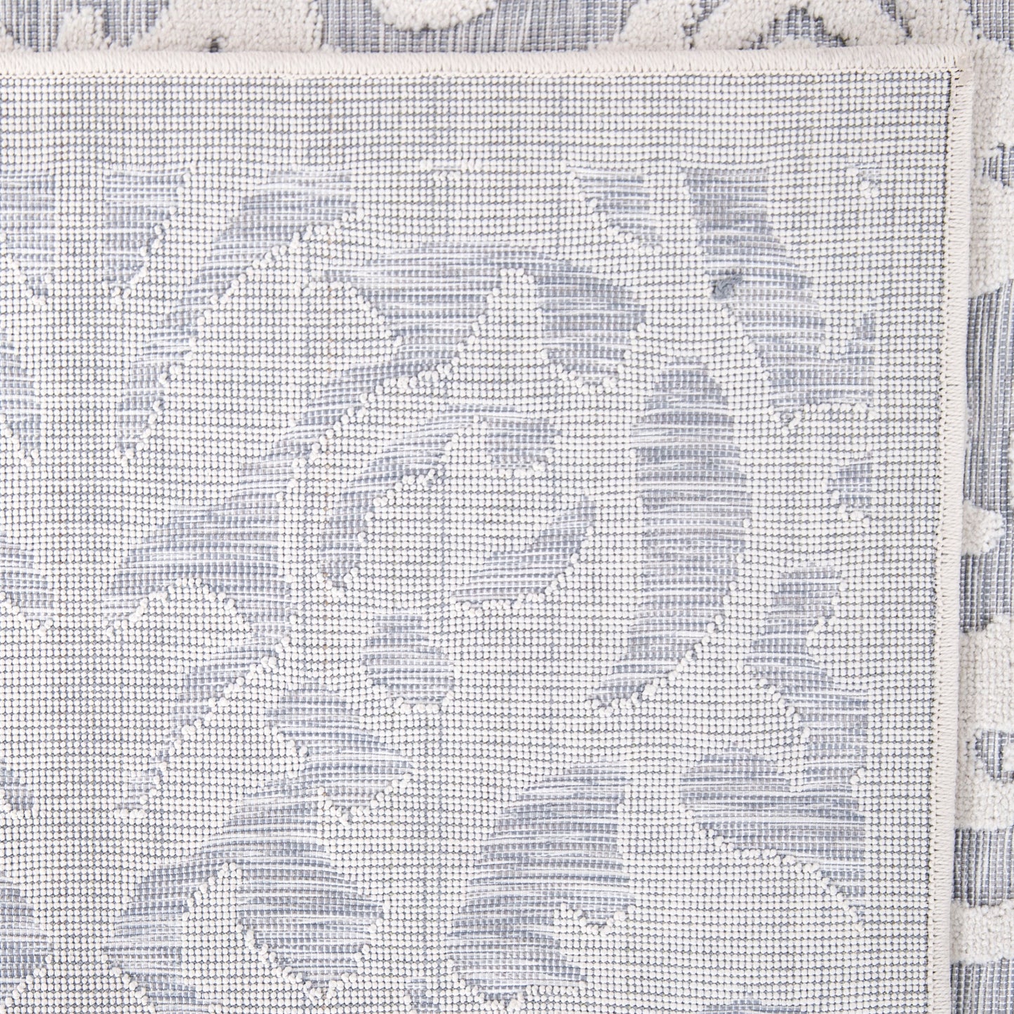 My Texas House by Orian Blur Damask Natural Blue 47"X65"
