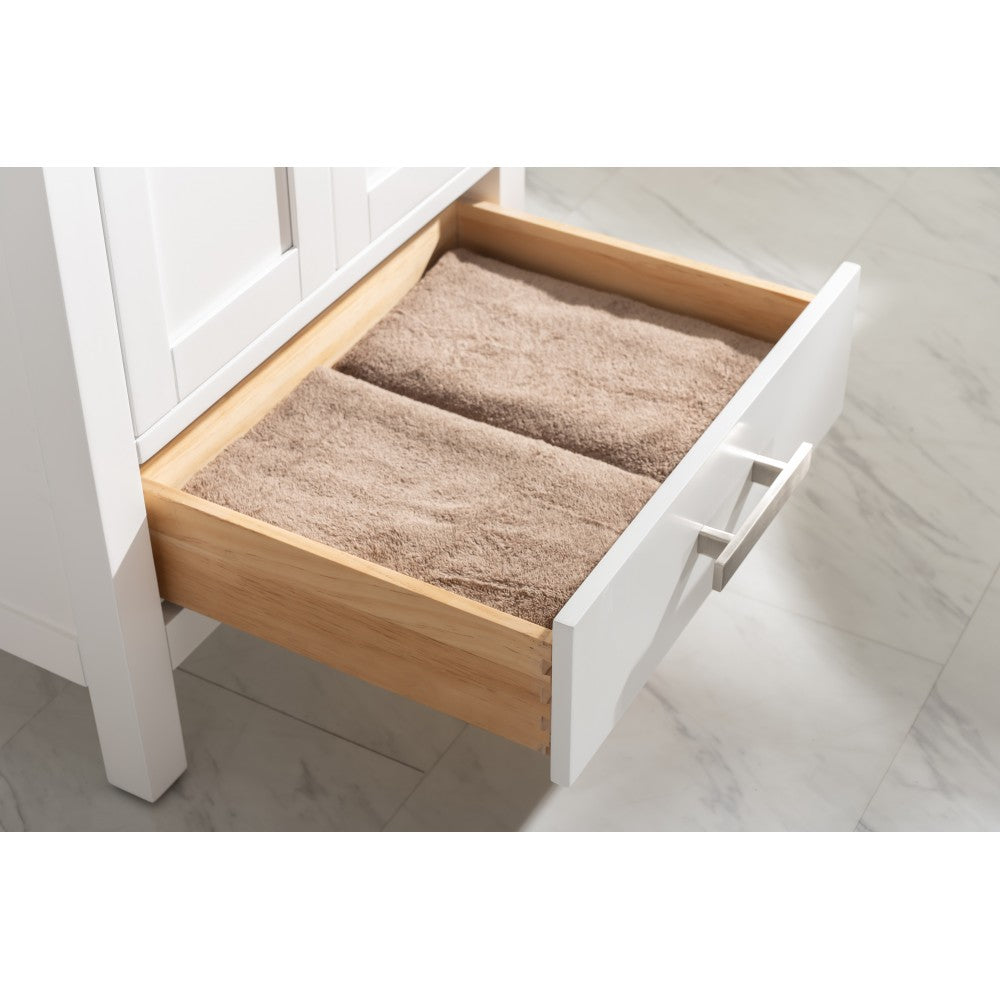 Valentino 24" Single Vanity in White