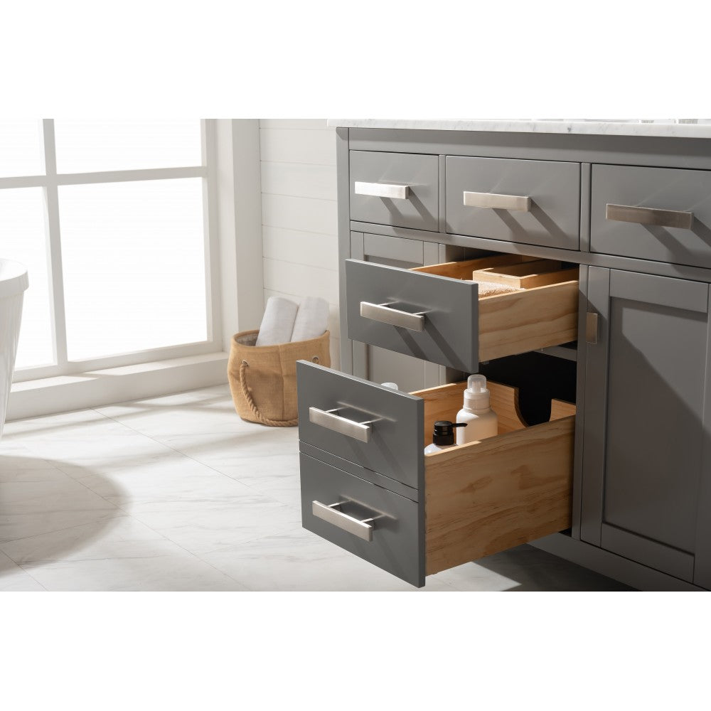 Valentino 42" Single Vanity in Gray