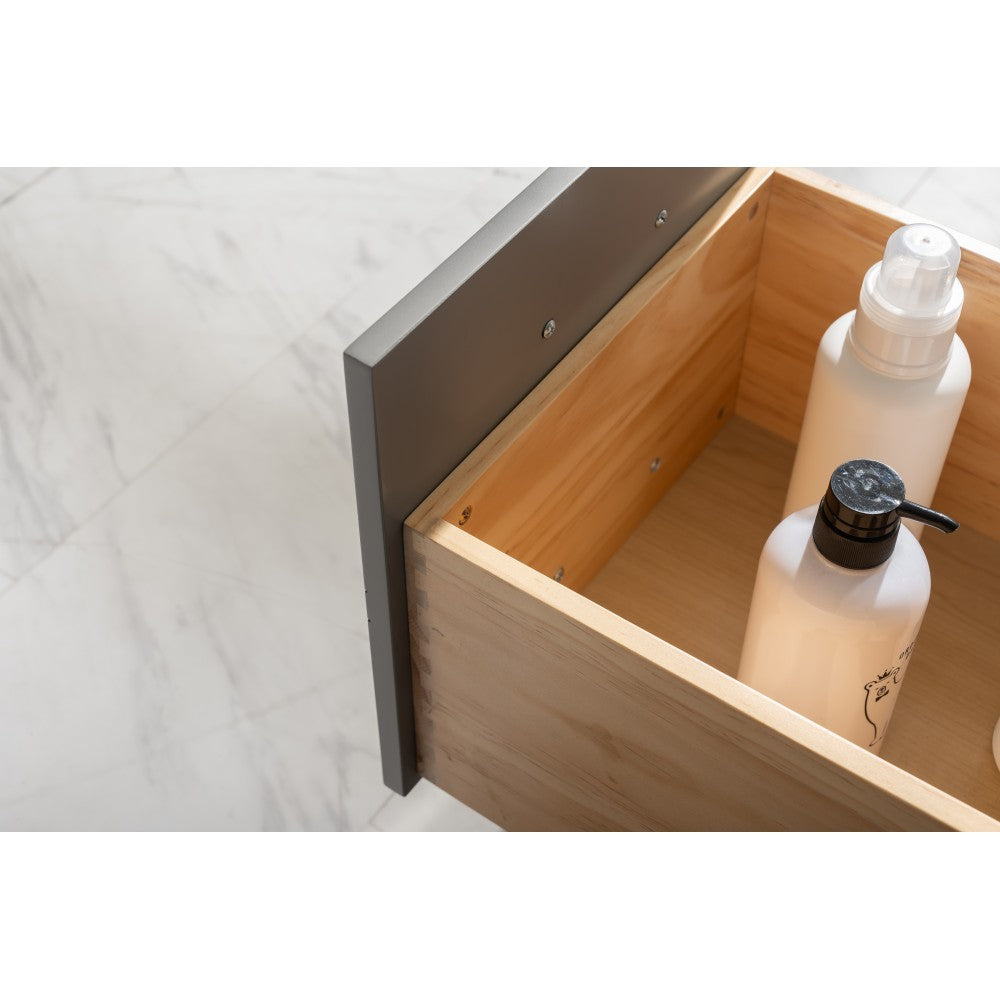 Valentino 42" Single Vanity in Gray