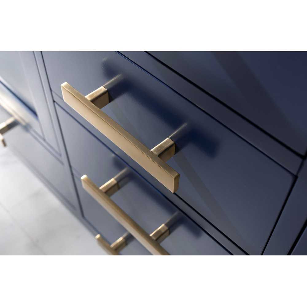 Valentino 60" Double Sink Vanity in Blue