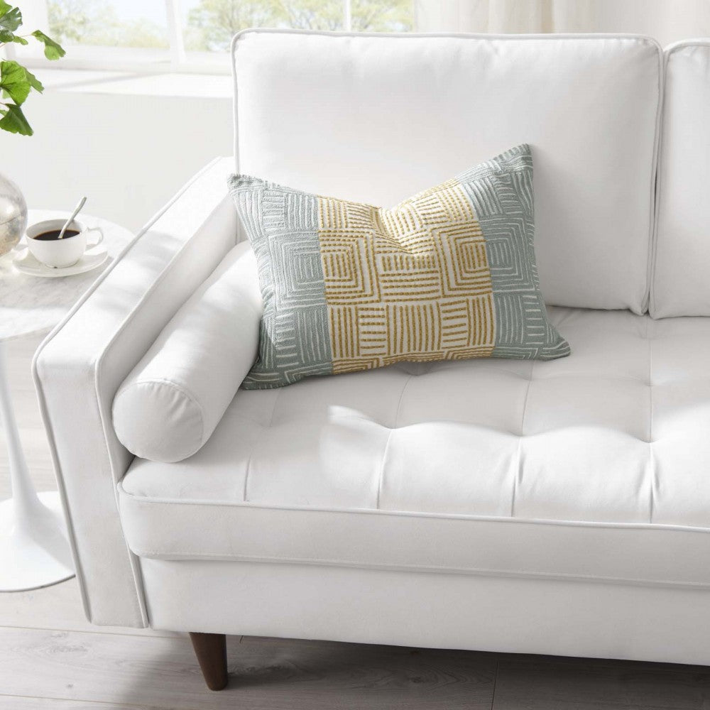 Valour Performance Velvet Loveseat, White