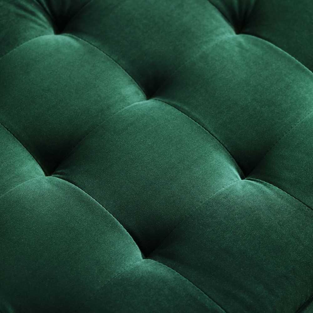 Valour Performance Velvet Sofa, Green