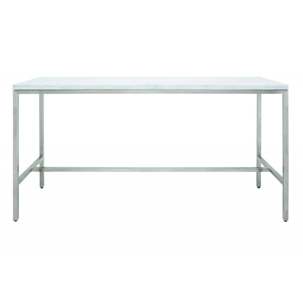 Verona White Stone Bar Table, HGTA692