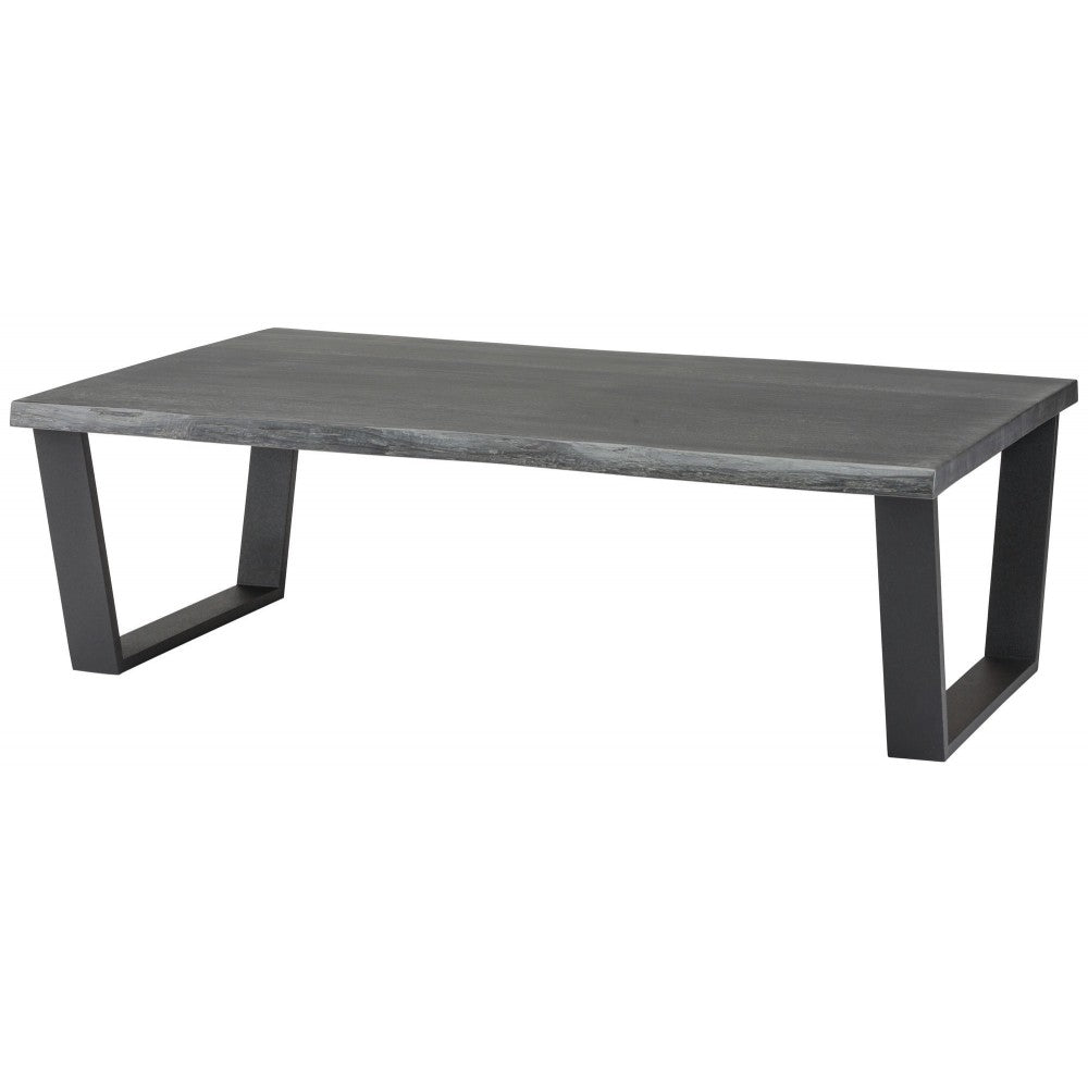 Versailles Oxidized Gray Wood Coffee Table