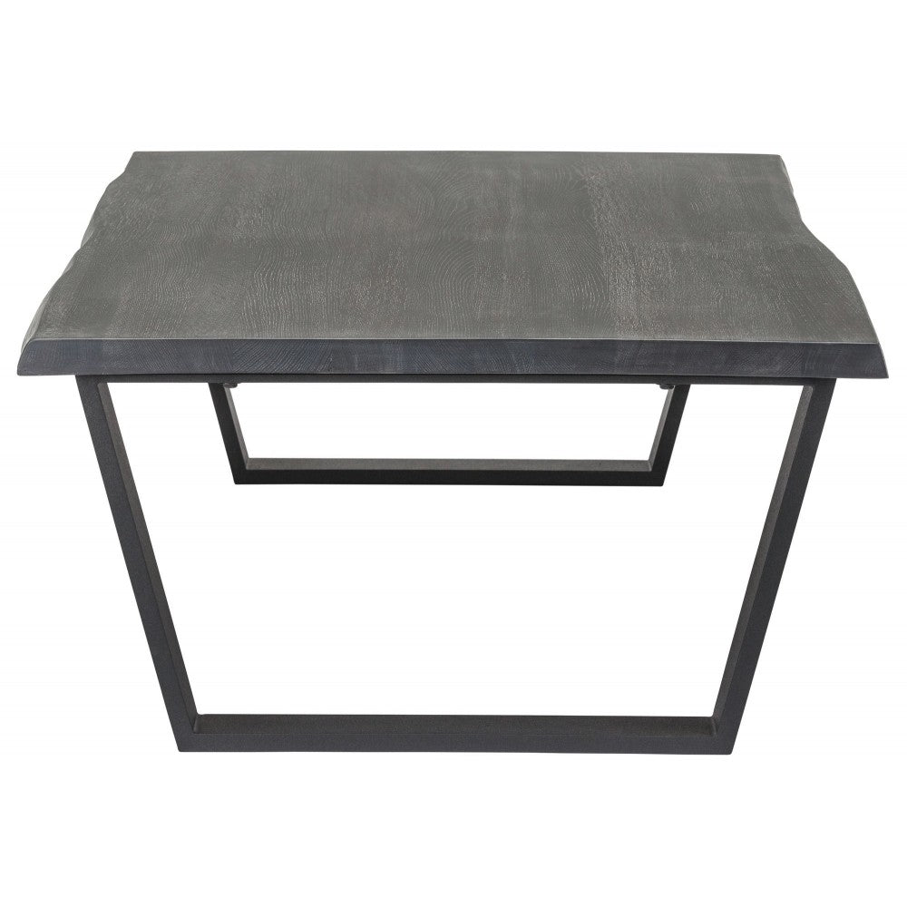 Versailles Oxidized Gray Wood Coffee Table