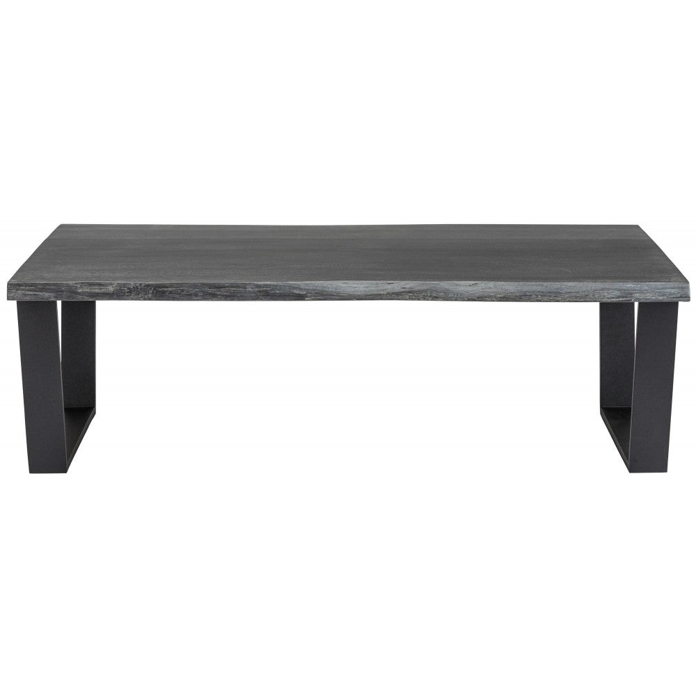 Versailles Oxidized Gray Wood Coffee Table