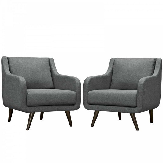 Verve Armchairs Set of 2, Gray