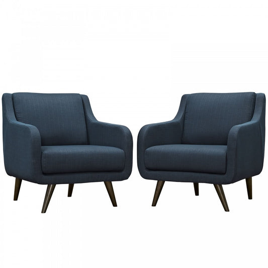 Verve Armchairs Set of 2, Azure