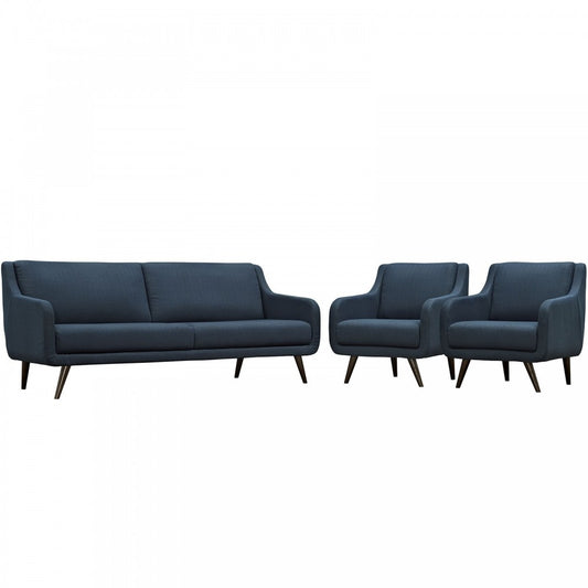Verve Living Room Set Set of 3, Azure
