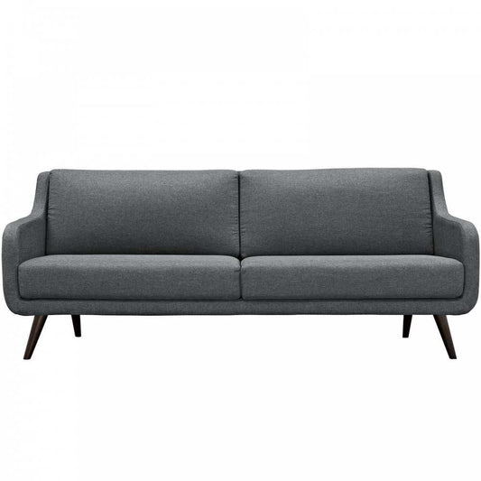Verve Upholstered Fabric Sofa, Gray