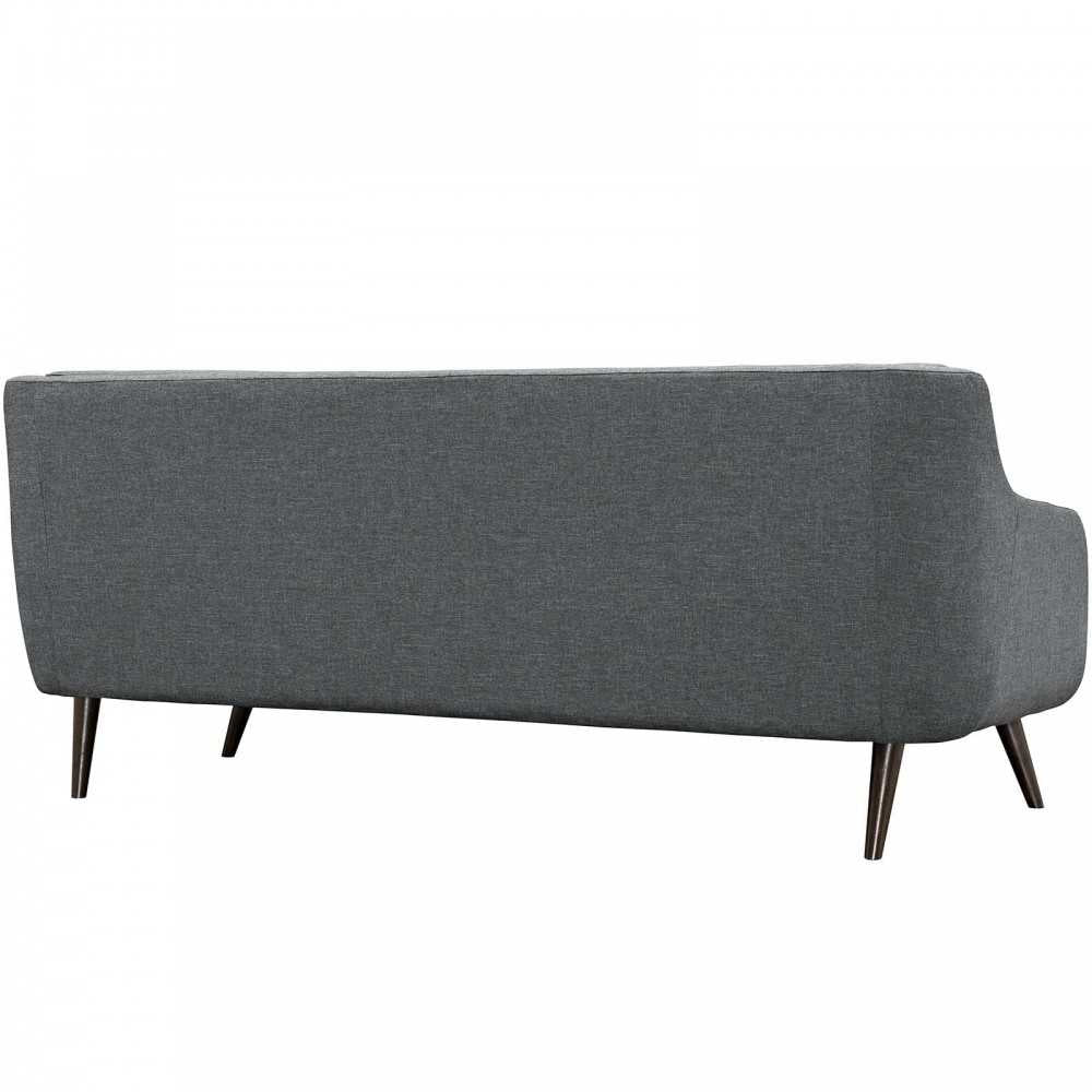 Verve Upholstered Fabric Sofa, Gray