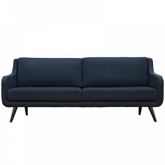 Verve Upholstered Fabric Sofa, Azure