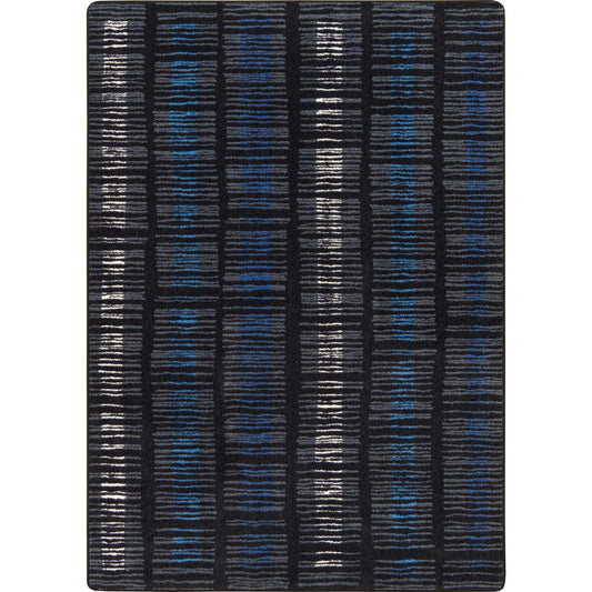 Verve 3'10" x 5'4" area rug in color Sapphire