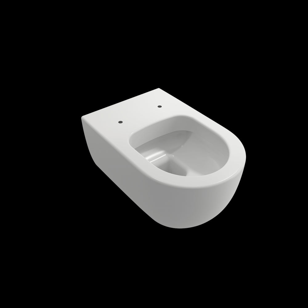 Vettore Wall-Hung Toilet Bowl in Matte White