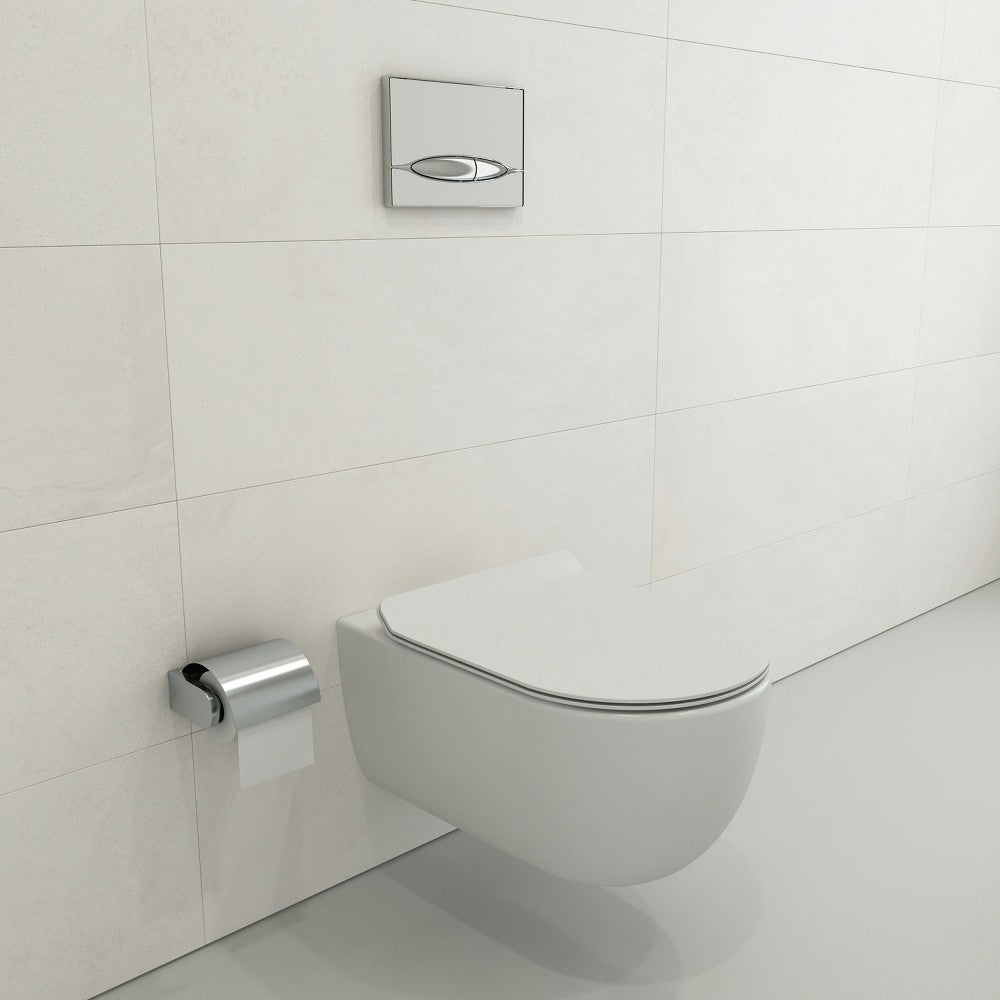 Vettore Wall-Hung Toilet Bowl in Matte White