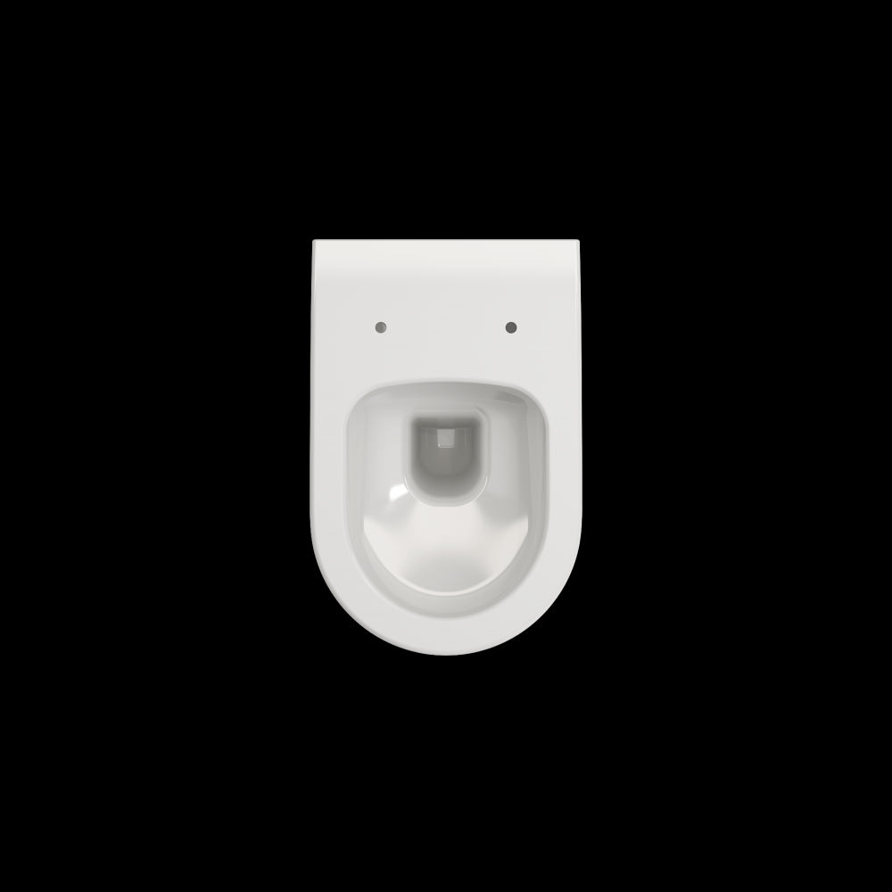 Vettore Wall-Hung Toilet Bowl in White