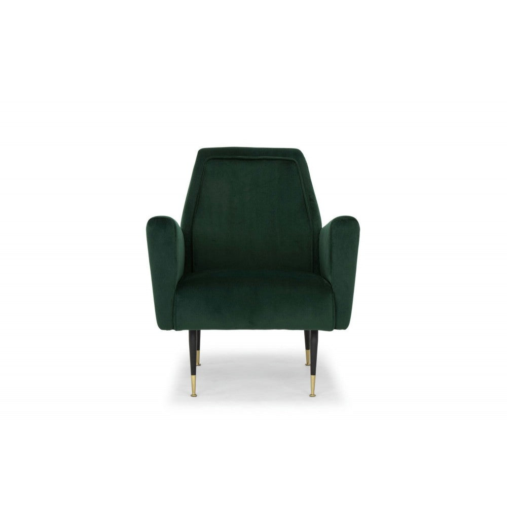 Victor Emerald Green Fabric Occasional Chair