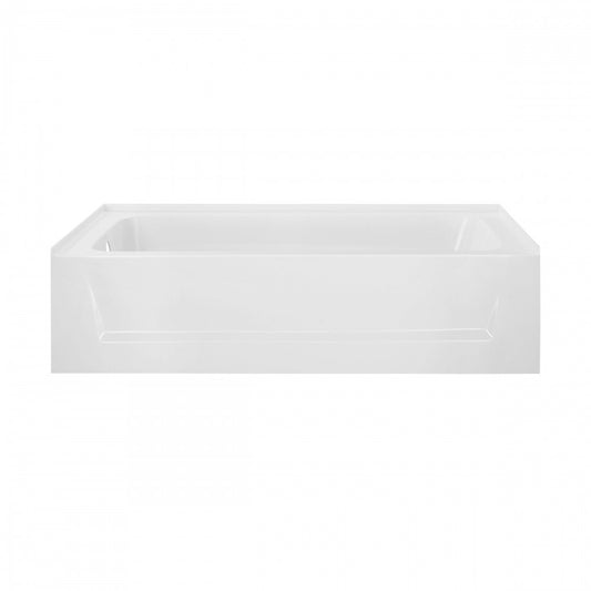Virage 60" x 30" Left-Hand Drain Alcove Bathtub with Apron