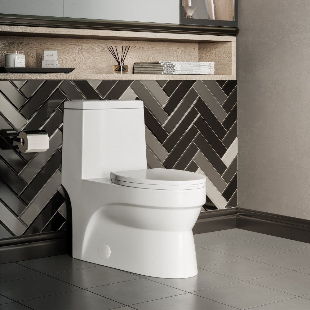 Virage One-Piece Elongated Toilet Vortex Dual-Flush 1.1/1.6 gpf