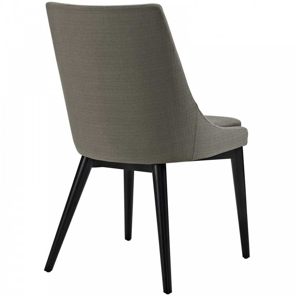 viscount Dining Side Chair Fabric Set of 2, Granite