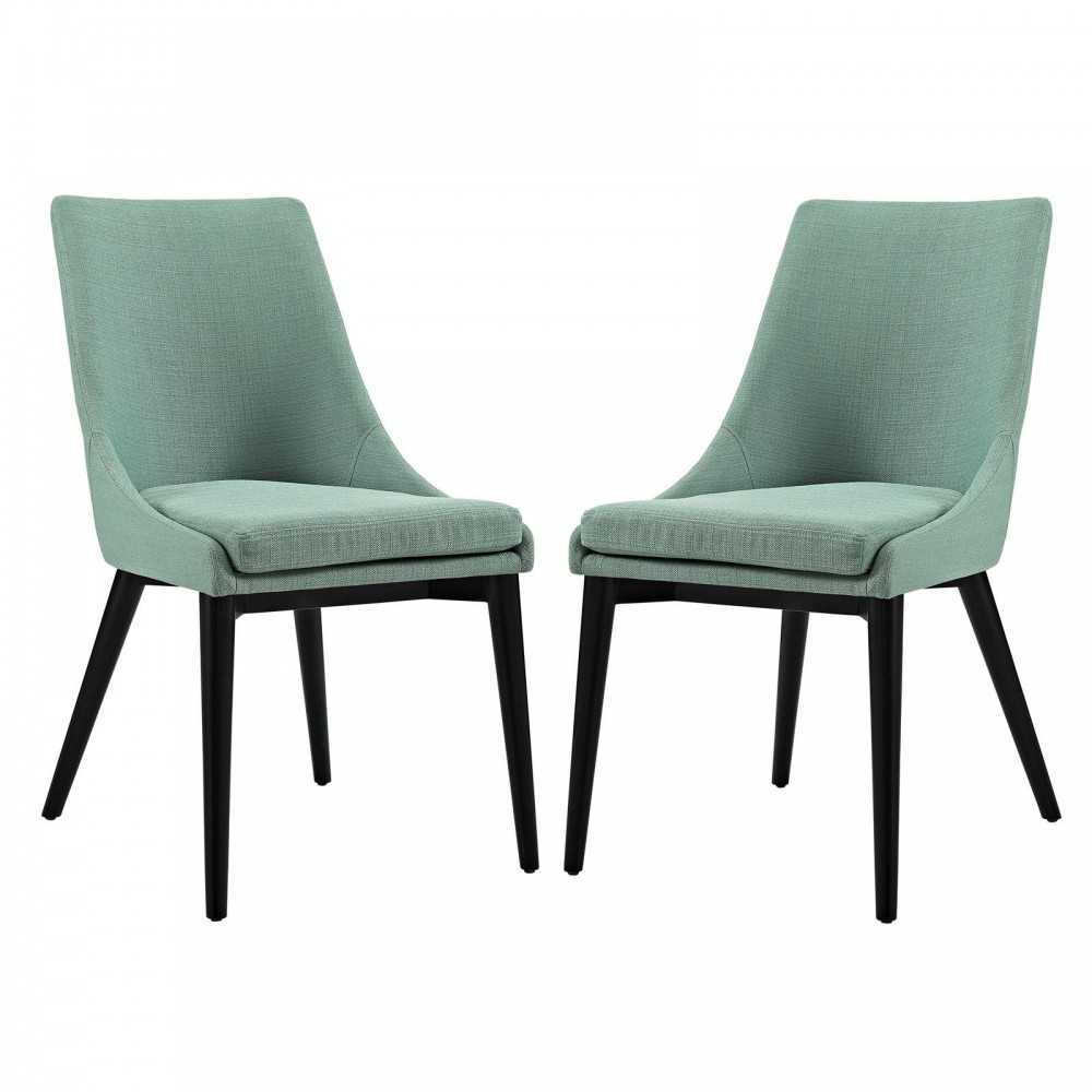 viscount Dining Side Chair Fabric Set of 2, Laguna