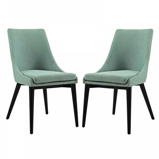 viscount Dining Side Chair Fabric Set of 2, Laguna
