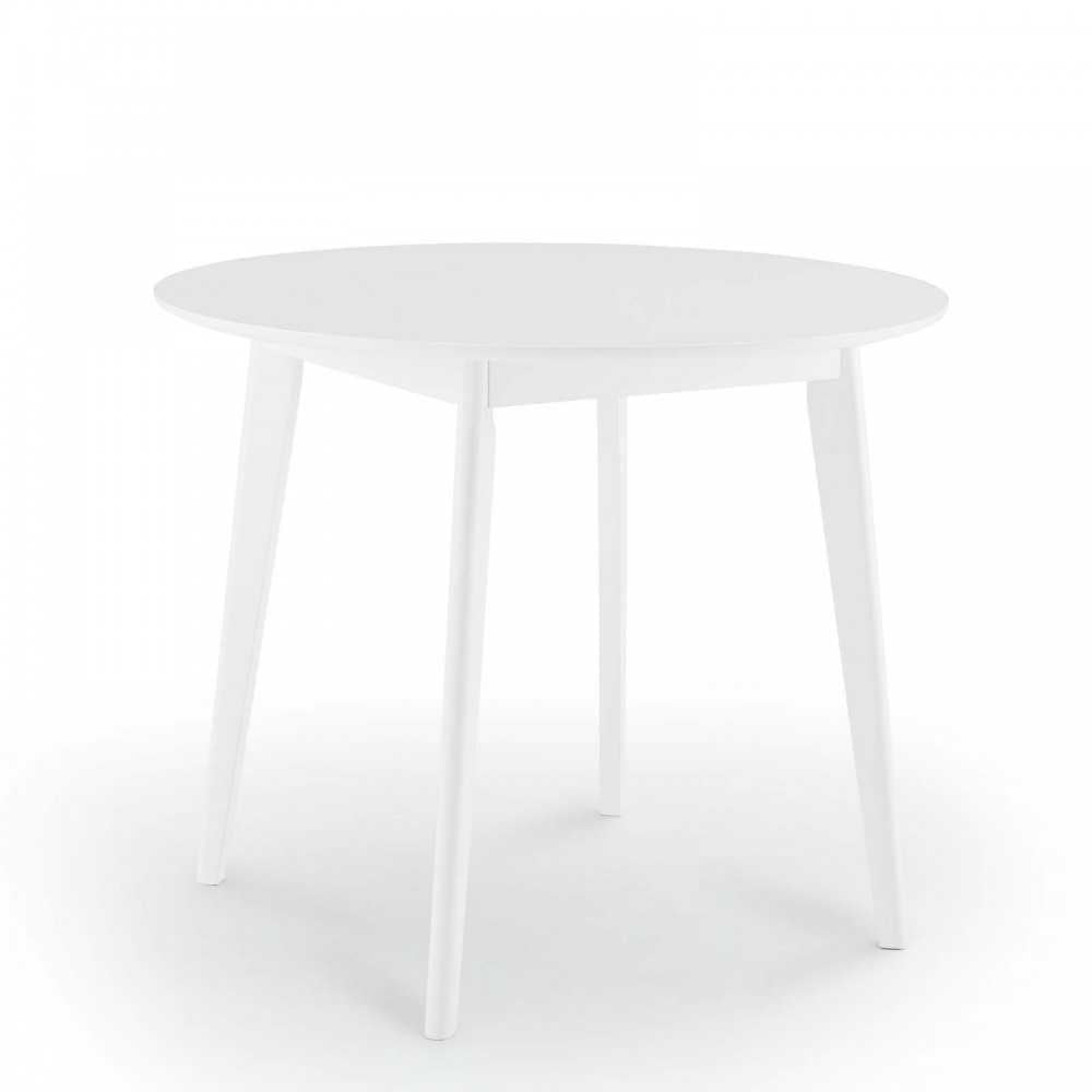 Vision 35" Round Dining Table, White