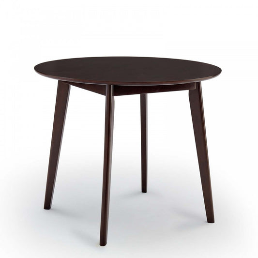 Vision 35" Round Dining Table, Cappuccino